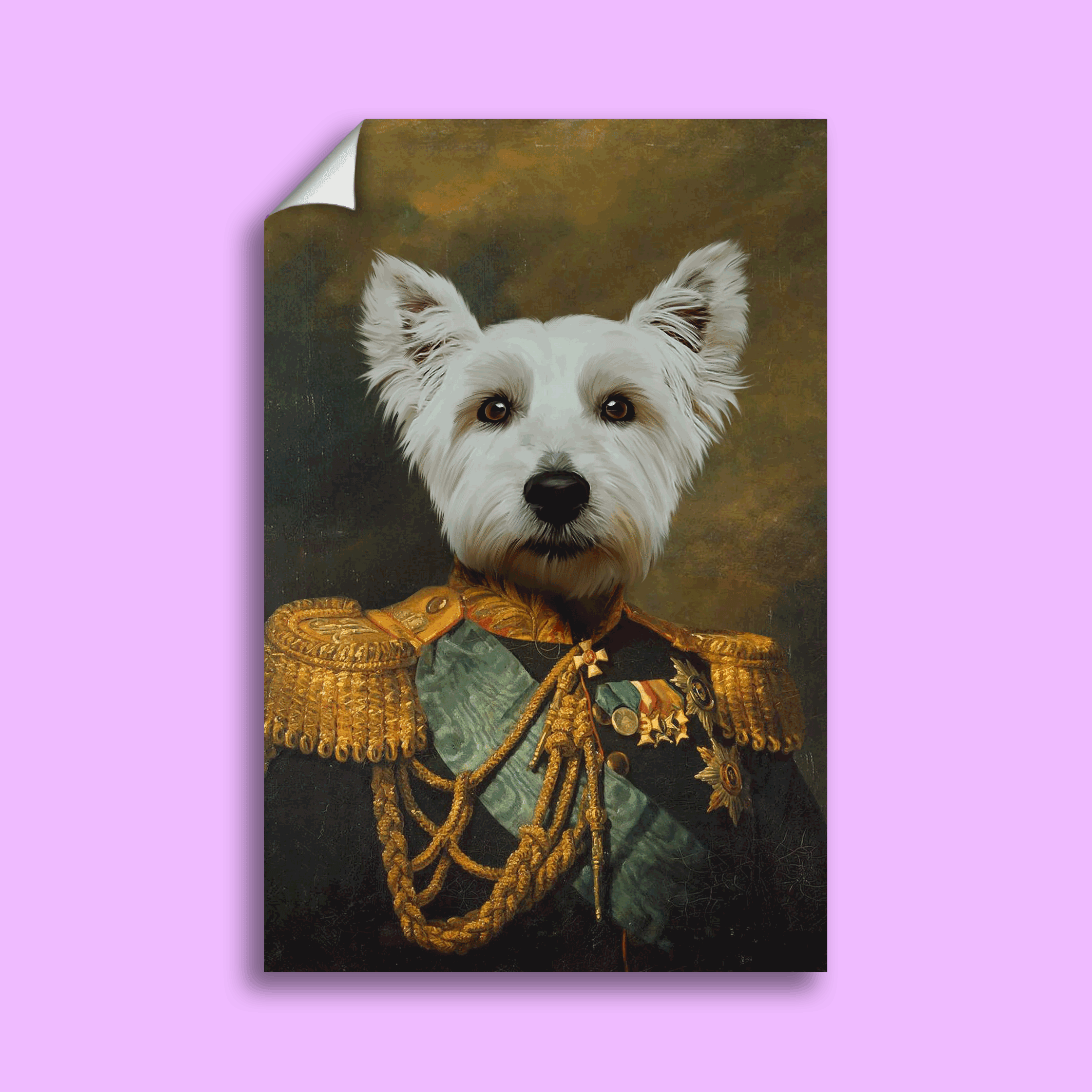 The General - Custom Pet Portrait
